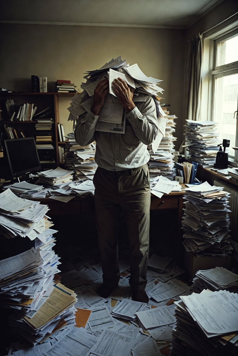 Information overload causes confusion and mistakes